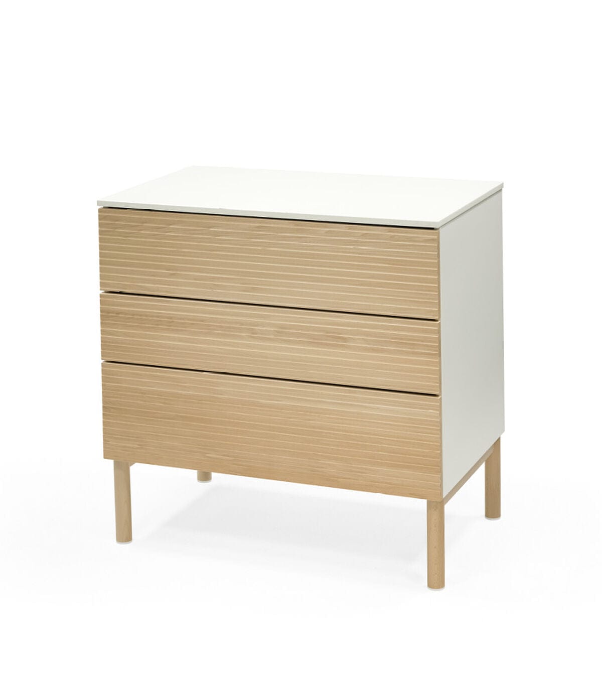 Stokke SLEEPI Dresser - Modern Baby Changing Table with Storage | Nursery & Kids Room Organizer for Diapers & Baby Essentials