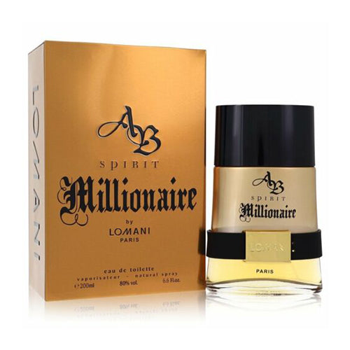 Lomani Spirit Millionaire 200ml Eau de Toilette for Men - Fresh & Masculine Cologne for Daily Wear, Office & Special Occasions