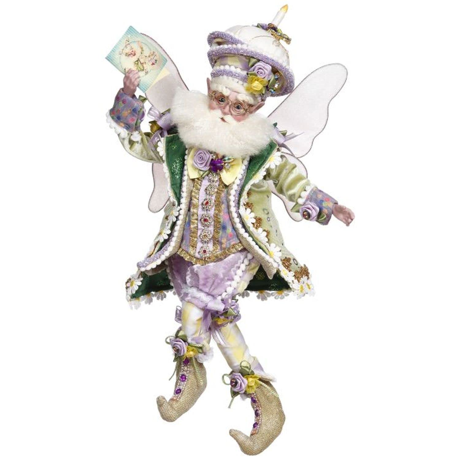 Mark Roberts Fairies 51-23202 Birthday Bash Fairy Medium 18.5 Inches - Collectible Fairy Doll for Birthday Decorations & Gift Giving