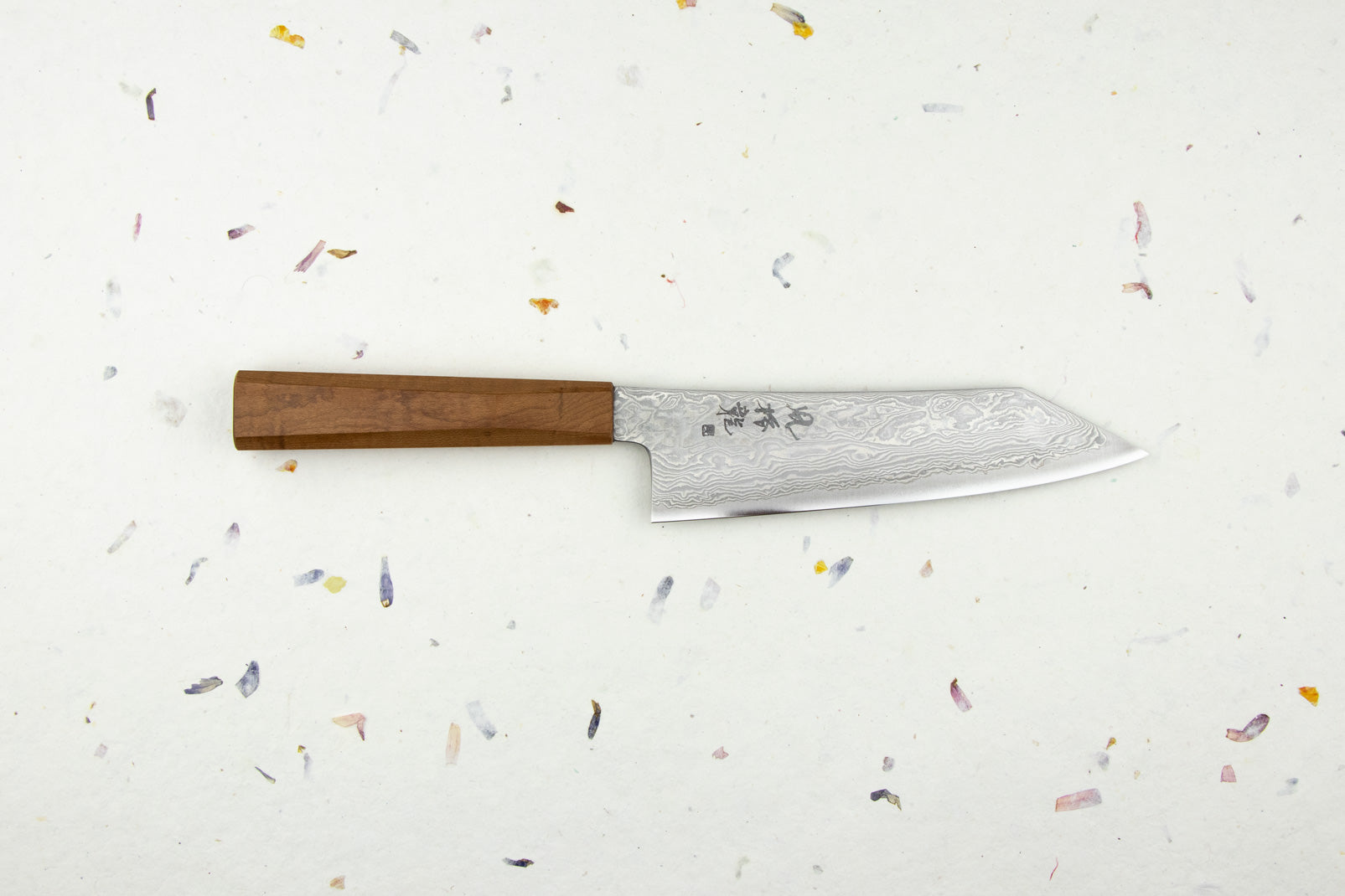 Premium Ryusen Fukakuryu 170mm Santoku Knife - Japanese High-Carbon Steel Blade for Professional Chefs & Home Cooking - Perfect for Slicing, Dicing & Mincing Vegetables, Meat & Fish