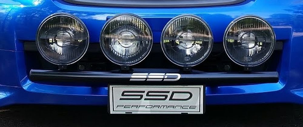 2020 Subaru WRX Rally Light Bar - Heavy Duty Bull Bar & Nudge Bar with 4 Light Tabs | Durable Powder Coated Finish for Off-Road & Adventure Driving