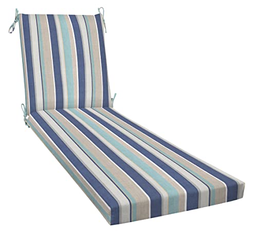 Stripe Blue & Beige