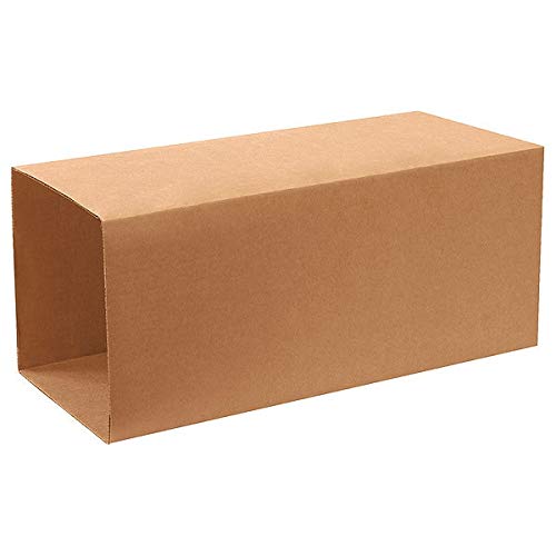Telescopic Shipping Box Bottom - Single Layer for Secure Packing & Shipping | Perfect for E-commerce, Moving & Storage