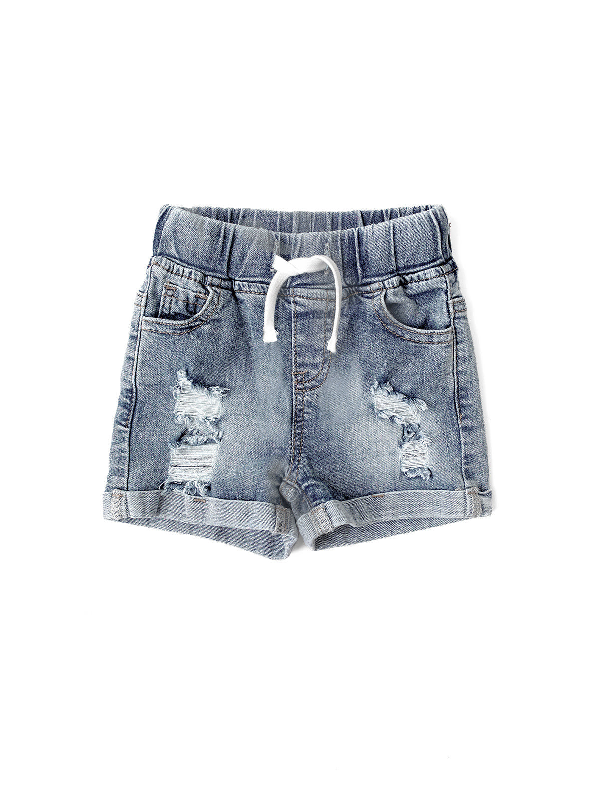 Vintage Distressed Denim Shorts for Women - High Waisted Ripped Denim Shorts | Perfect for Summer Outfits, Beach Vacations & Casual Street Style