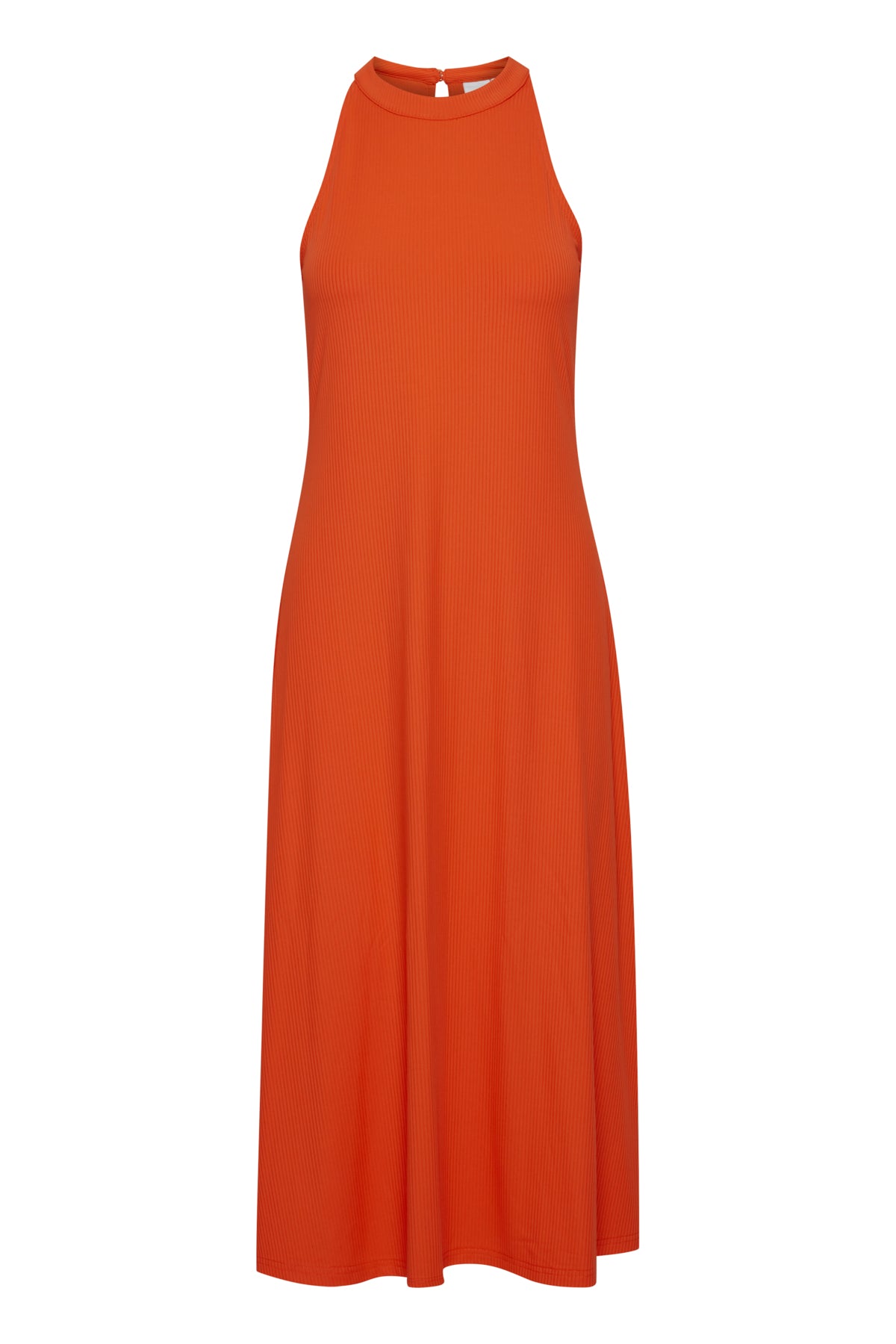 Nari Dress in Mandarin Red - Elegant Women's Fashion for Parties, Weddings & Special Occasions