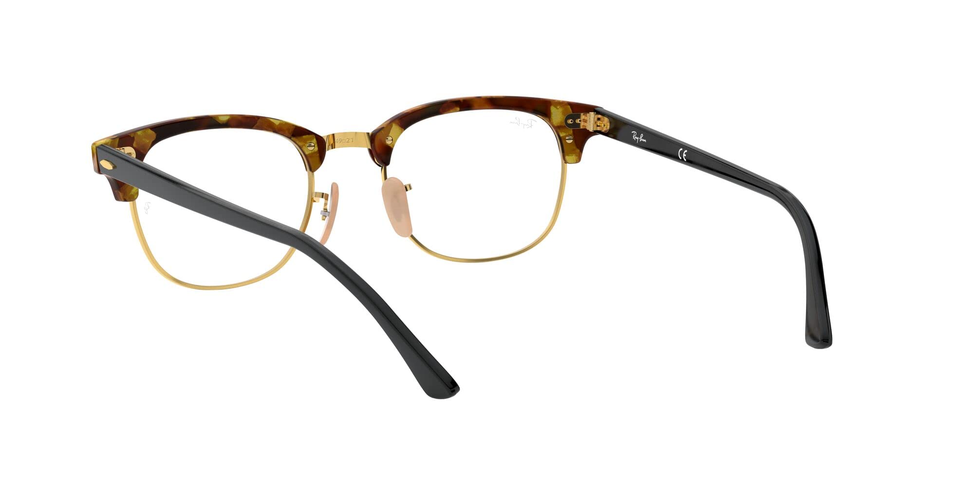 Ray-Ban Rx5154 Clubmaster Square Prescription Eyeglasses Frames for Men & Women - Classic Retro Style Eyewear for Reading, Work, and Daily Fashion