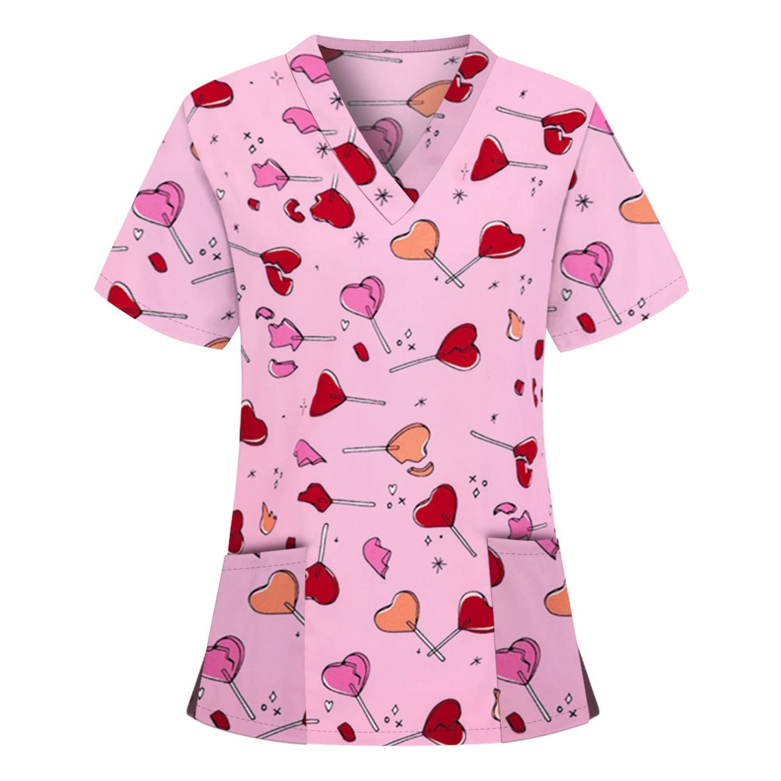 Comfortable Plus Size Scrubs for Women - Classic Loose Fit Scrub Tops | Perfect for Nurses, Doctors & Healthcare Professionals