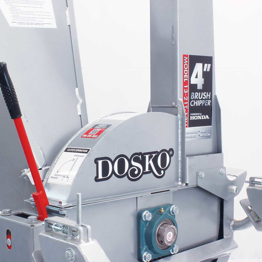 Dosko 13 21T 13H Brush Chipper - 4