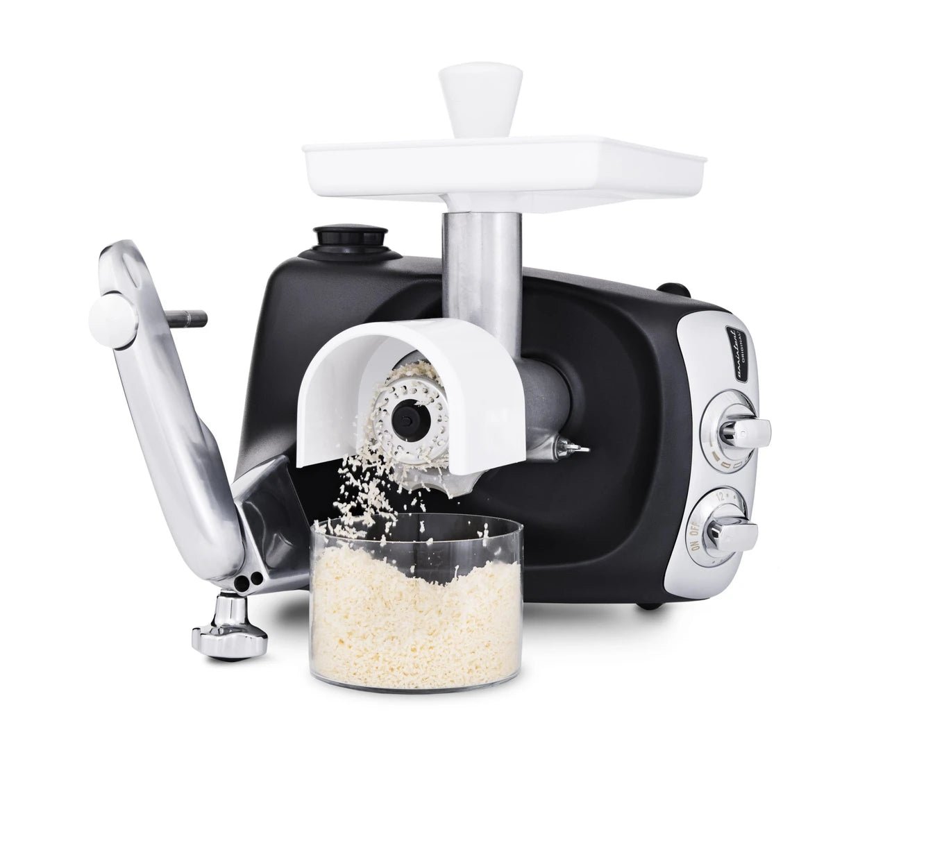 Ankarsrum Original Grater Attachment for Stand Mixers – Stainless Steel Shredder & Slicer – Perfect for Cheese, Vegetables & Fruits – Ideal for Baking, Cooking & Meal Prep