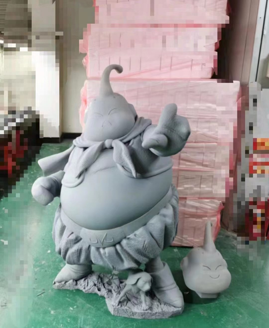 MO Studio Dragon Ball Z Fat Buu Action Figure - Collectible Anime Toy for Fans, Perfect for Display & Gifts