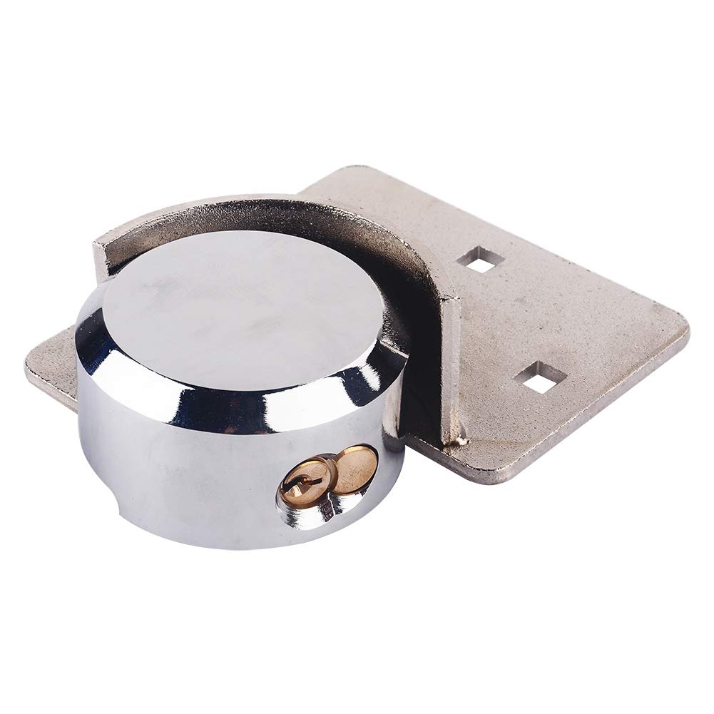 Heavy Duty Steel Security Hasp Shackle Lock Set with Bolt - 73mm Van Garage Shed Door Padlock for Enhanced Protection | Ideal for Storage Units, Tool Sheds & Outdoor Equipment Security