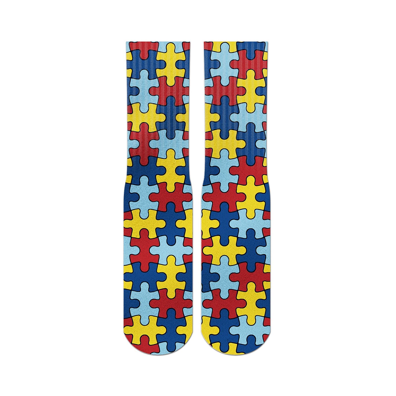 JUDIAN Unisex Cute Crew Tube Socks - Compression Athletic Sports Socks for Foot Support & Comfort - Perfect for Running, Workouts, and Everyday Wear