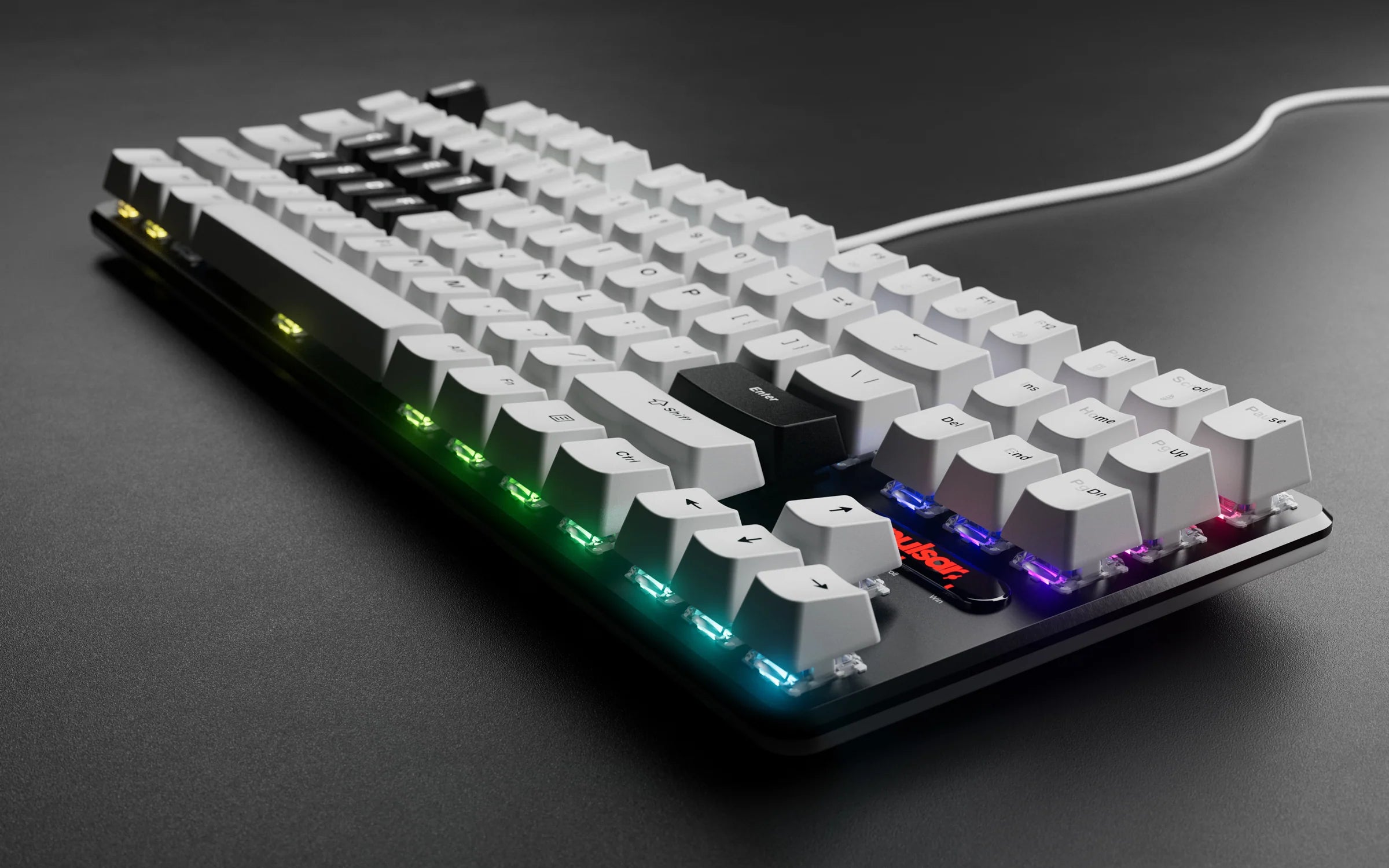 Pulsar PCMK2 HE TKL Magnetic Hall Effect Rapid Trigger Gaming Keyboard - Ultra-Responsive Mechanical Keyboard for Competitive Esports & FPS Gaming