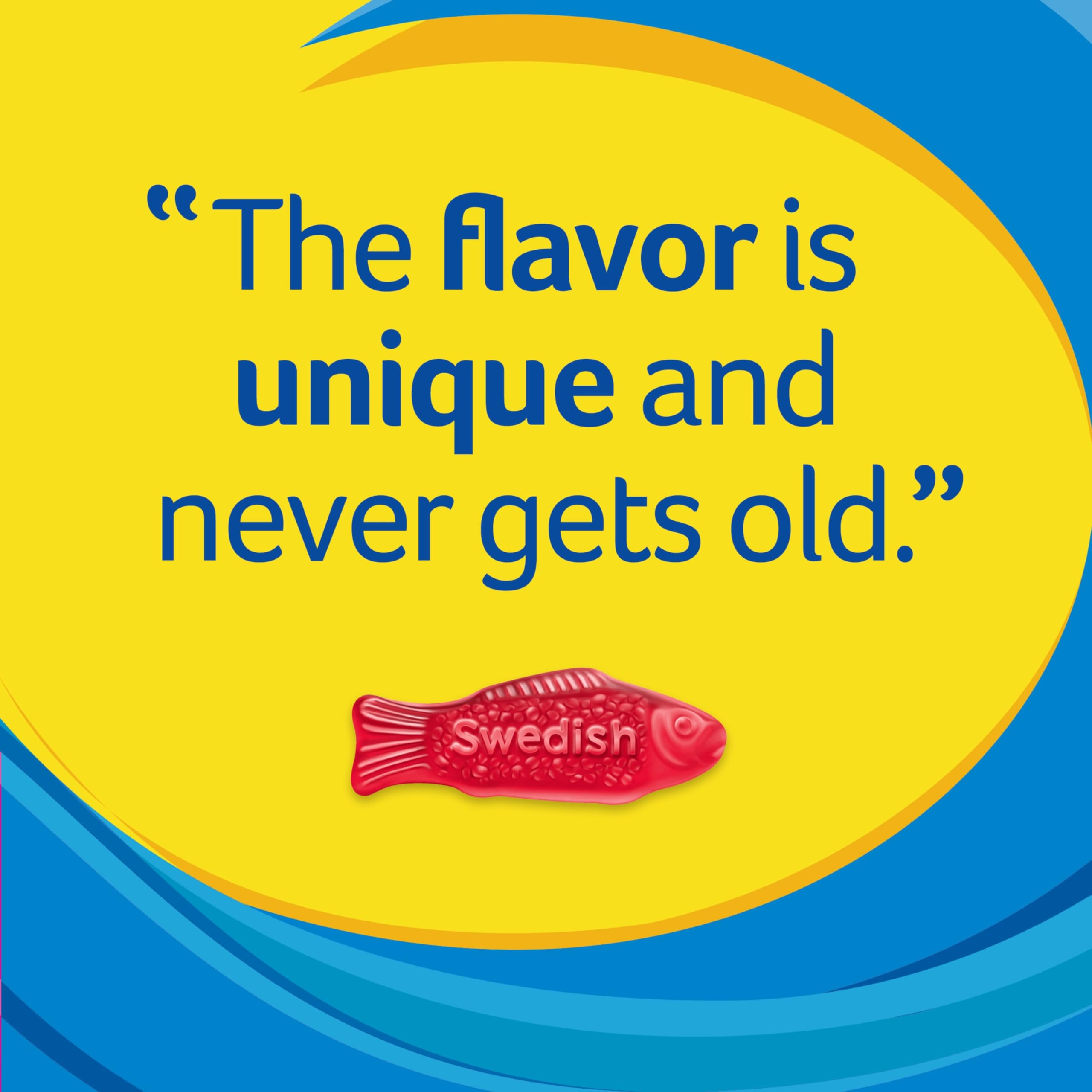 SWEDISH FISH Soft & Chewy Candy - Bulk 5 lb Bag - Perfect for Parties, Movie Nights & Office Snacks