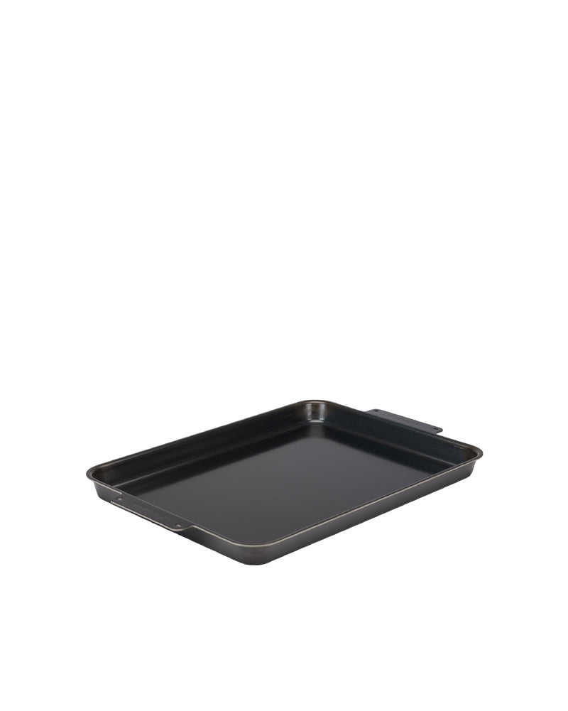 Premium Black Iron Grill Plate GR006 - Heavy Duty BBQ Griddle for Outdoor Cooking, Camping & Backyard Grilling