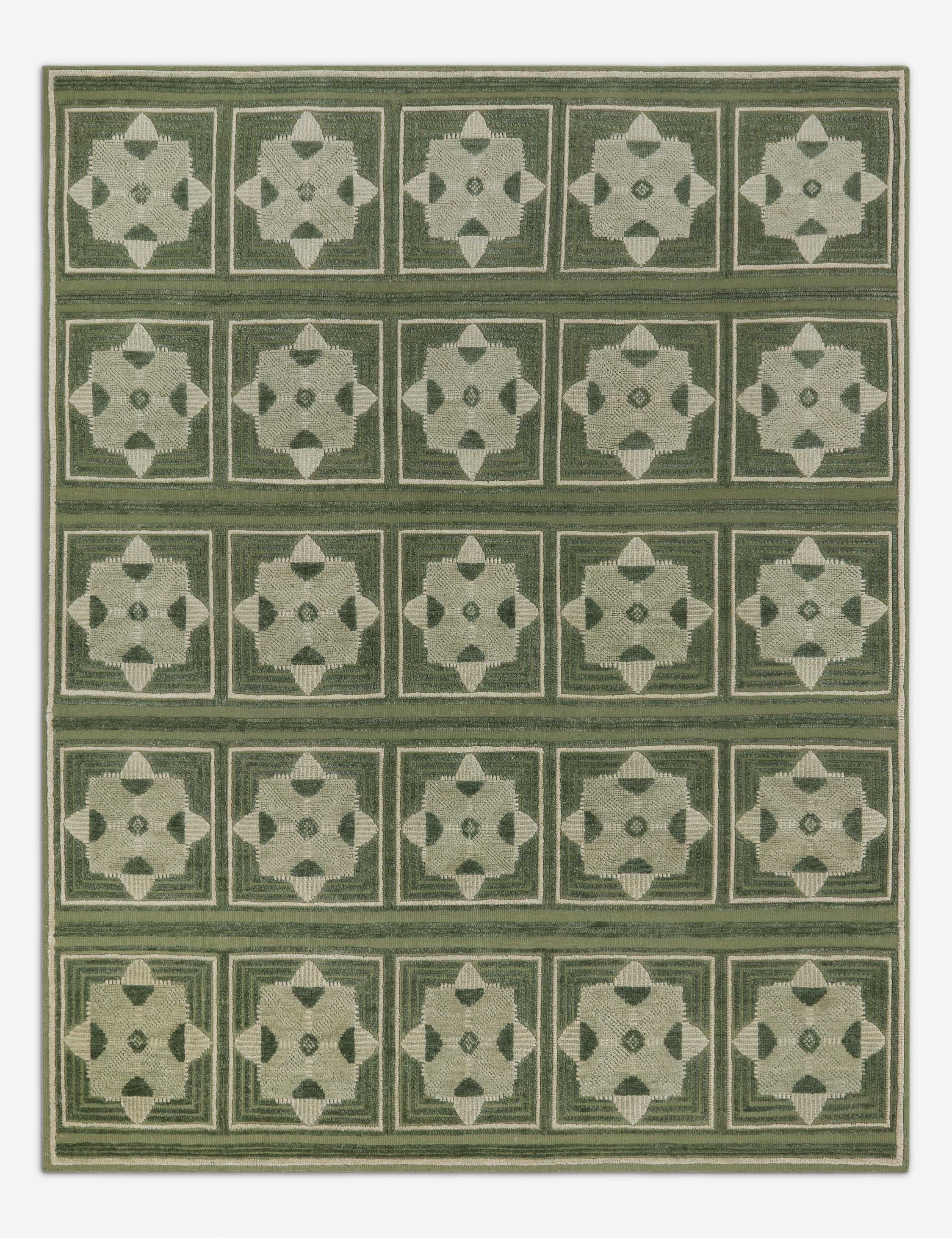 Hand Knotted Wool Rug by Aimee Song - Carlisle Collection | Premium Handmade Area Rug for Living Room, Bedroom & Home Decor