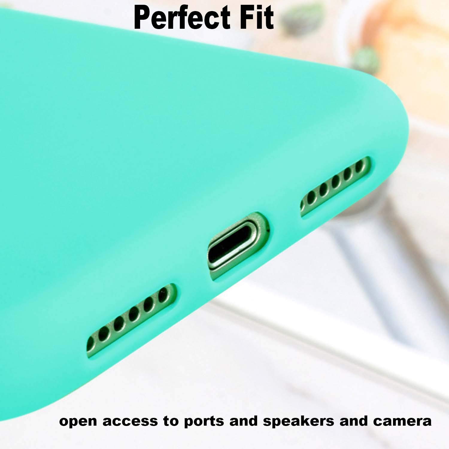 2-Pack Slim Fit Matte TPU Phone Case for iPhone 11 (6.1 inch 2019 Model) - Ultra Thin Lightweight Protective Cover in Teal & Dark Blue | Perfect for Everyday Use, Work and Travel Protection