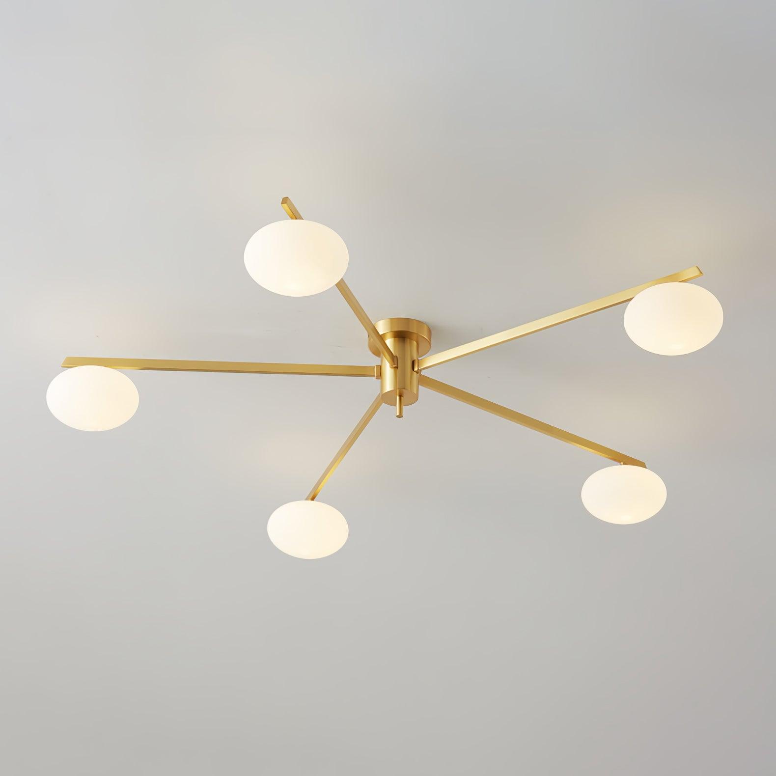 Brass & White