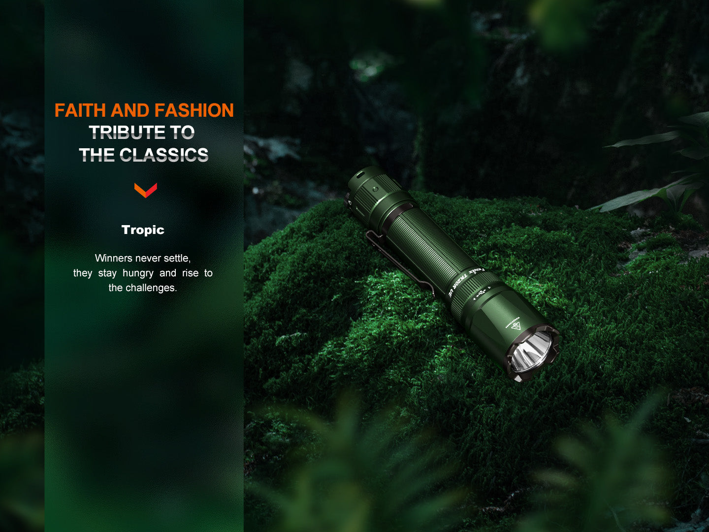 Fenix TK20R UE Tactical Flashlight 2000 Lumens Rechargeable LED Torch - Perfect for Camping, Hiking, Emergency & Outdoor Adventures