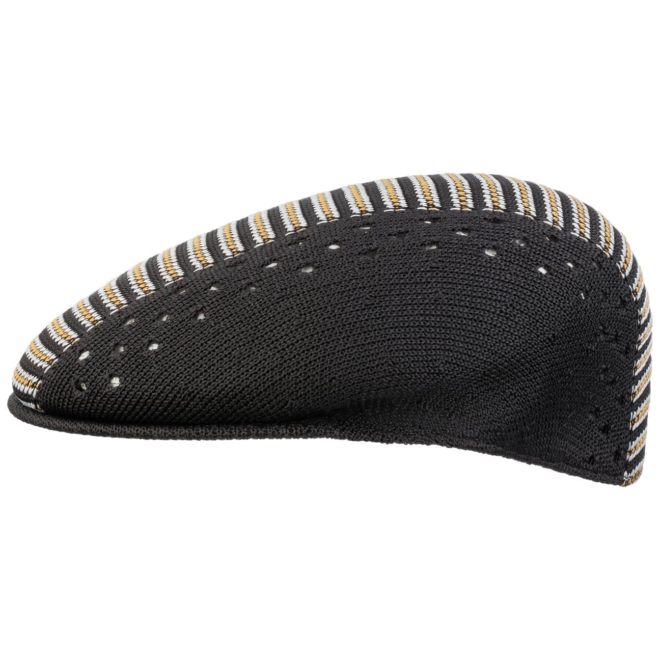 Kangol Preppy Vent 504 Flat Cap - Classic Cotton Baseball Hat for Men & Women - Perfect for Casual Wear, Outdoor Activities & Fashion Accessories