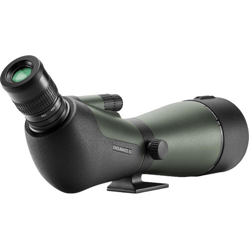 Hawke Sport Optics 25-75x85 Endurance ED Spotting Scope - Angled Viewing for Bird Watching, Hunting & Outdoor Observation | High-Powered Zoom & Waterproof Design