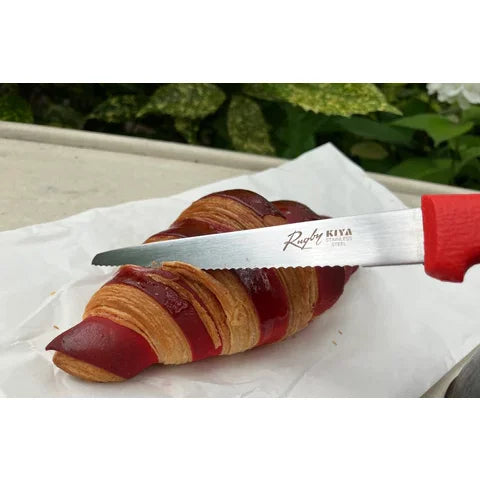 Kiya Rugby Wave Blade Multi-Purpose Serrated Kitchen Knife - 5
