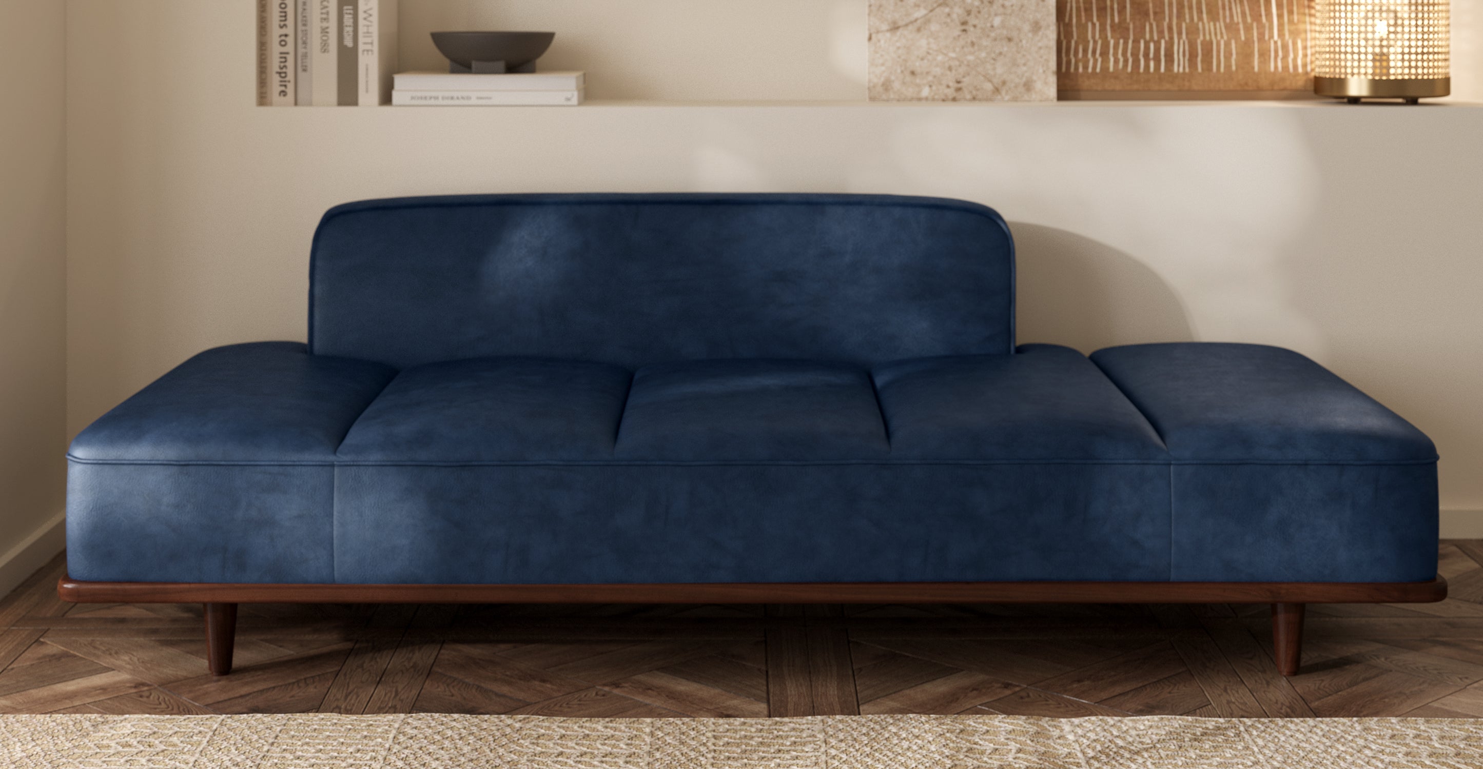 Jasper Daybed - Modern Sofa Bed with Storage, Convertible Sleeper for Small Spaces | Perfect for Guest Room, Dorm, or Studio Apartment