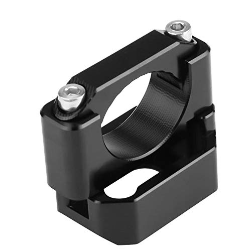 Universal 22mm-28.6mm Aluminum Alloy Motorcycle Gear Indicator Bracket - Black Speed Gear Display for Hon-da Yama-ha Kawa-saki Su-zuki - Perfect for Track Racing & Street Riding
