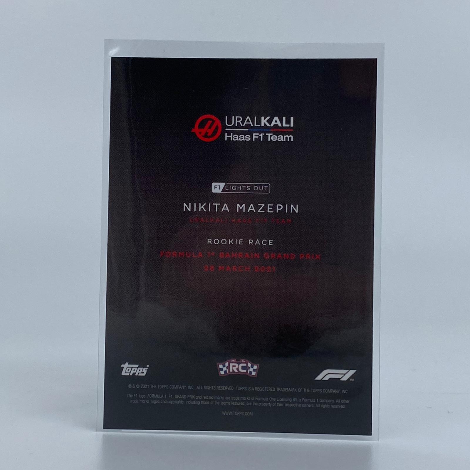 99 Nikita Mazepin Rookie Race F1 Model Car - Collectible Formula 1 Racing Toy for Fans & Enthusiasts - Perfect for Display, Gifts, and Racing Memorabilia Collections