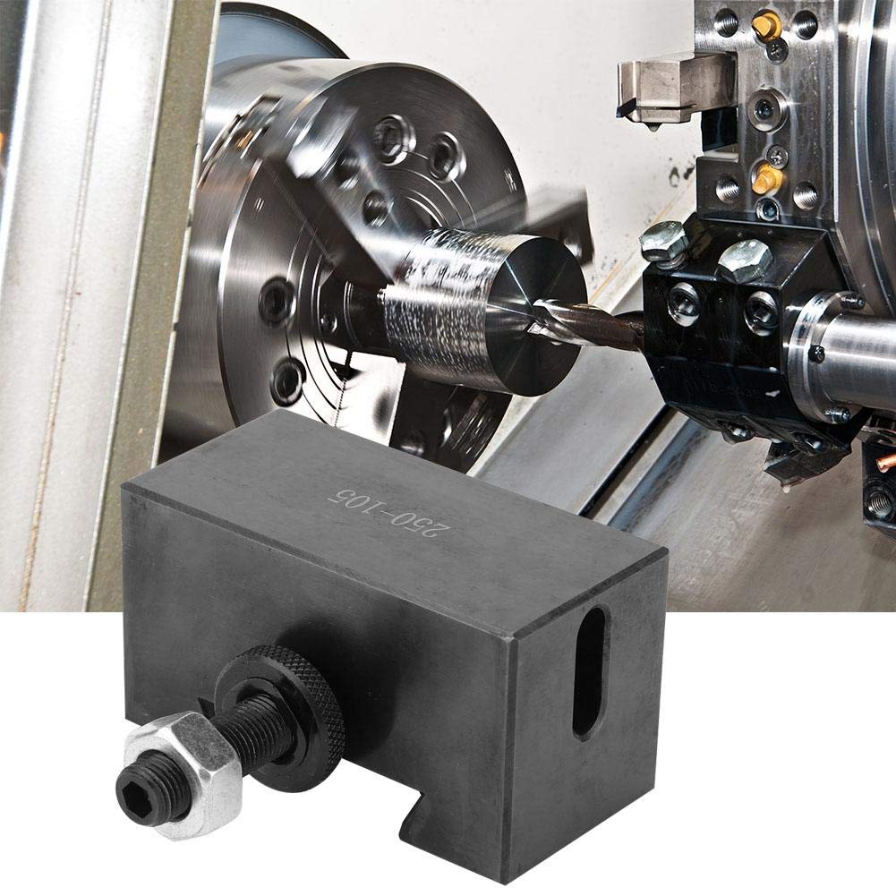 High Hardness CNC Lathe Tool Holder 250-105 - Durable Lathe Machining Tool Post for Precision Metal Turning, Milling & Industrial Manufacturing