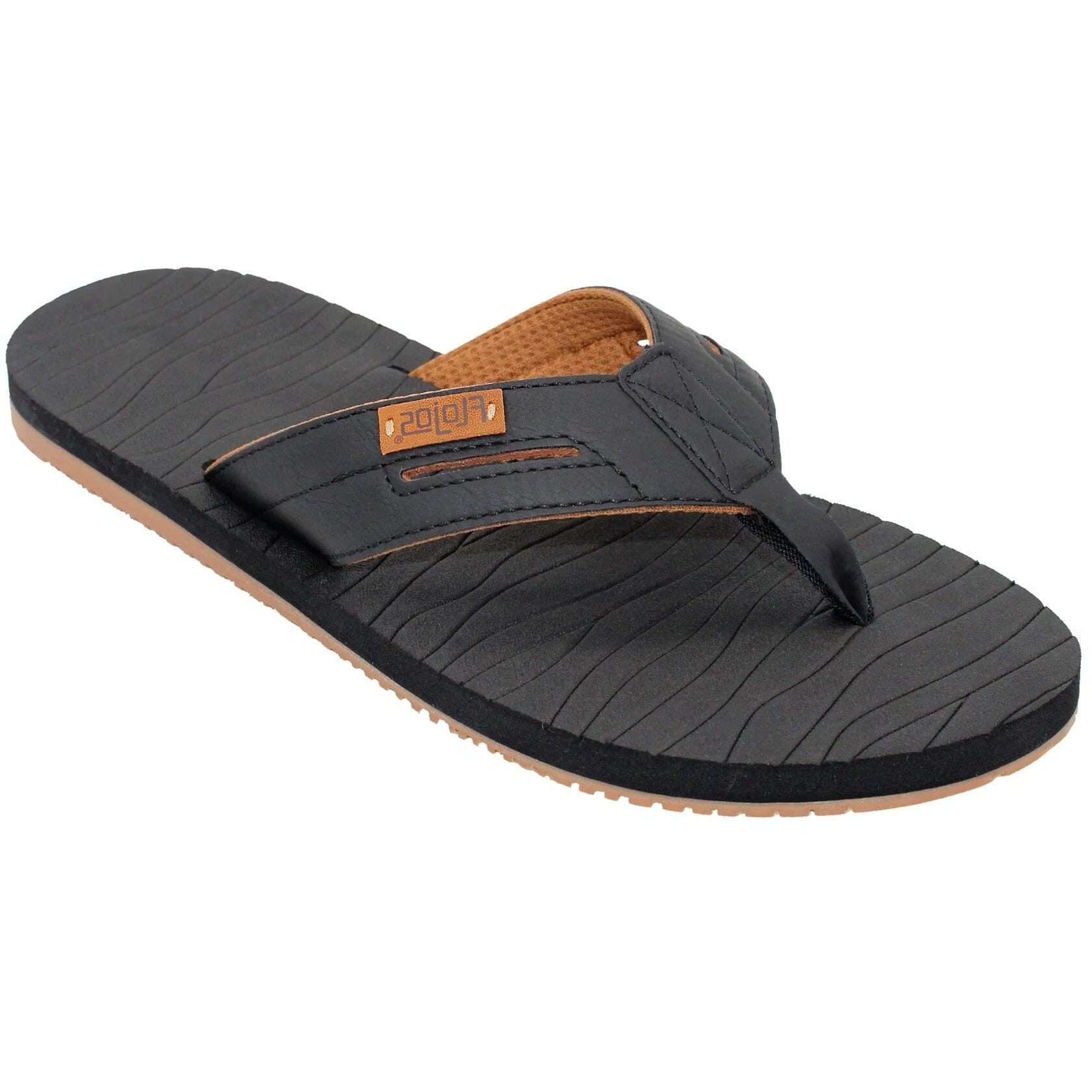 FLOJOS WAVERUNNER Men's Comfortable Beach Sandals - Lightweight & Quick-Dry for Summer, Pool, and Outdoor Activities