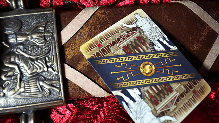 Premium Rome Playing Cards - Augustus Edition | Elegant Design for Poker, Magic Tricks & Collectors | Perfect for Game Nights, Gifts & Cardistry