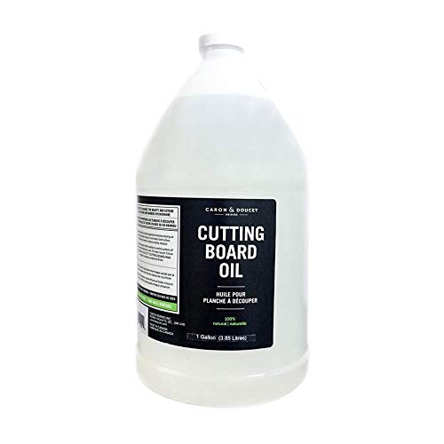 Caron & Doucet 100% Plant-Based Wood Oil for Cutting Boards & Butcher Blocks | Vegan, Non-Toxic Wood Conditioner & Finish | Petroleum-Free Mineral Oil Alternative | Perfect for Kitchen Countertops, Wooden Utensils & Furniture Maintenance