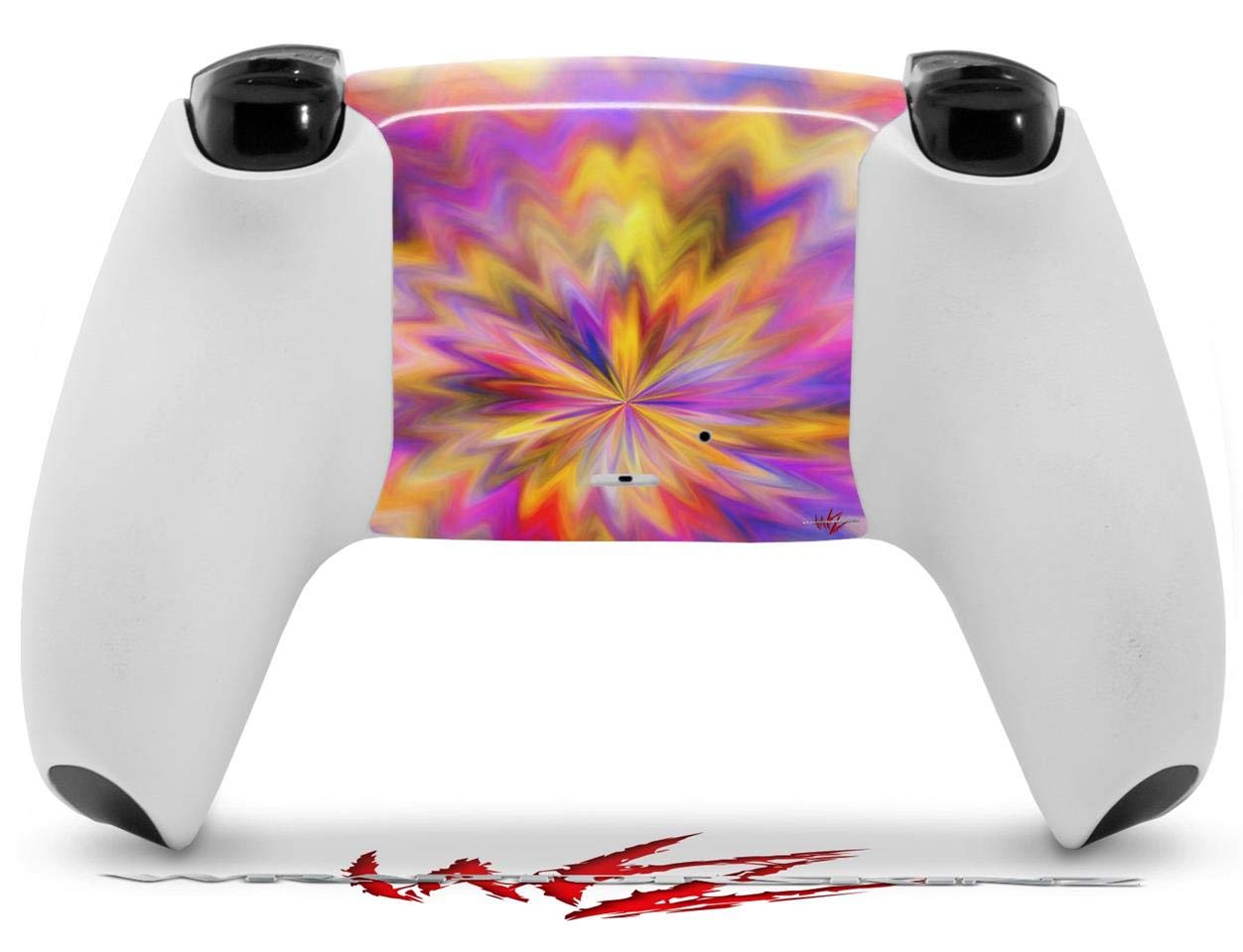 PS5 DualSense Controller Skin Wrap - Tie Dye Pastel Design for Gaming Protection