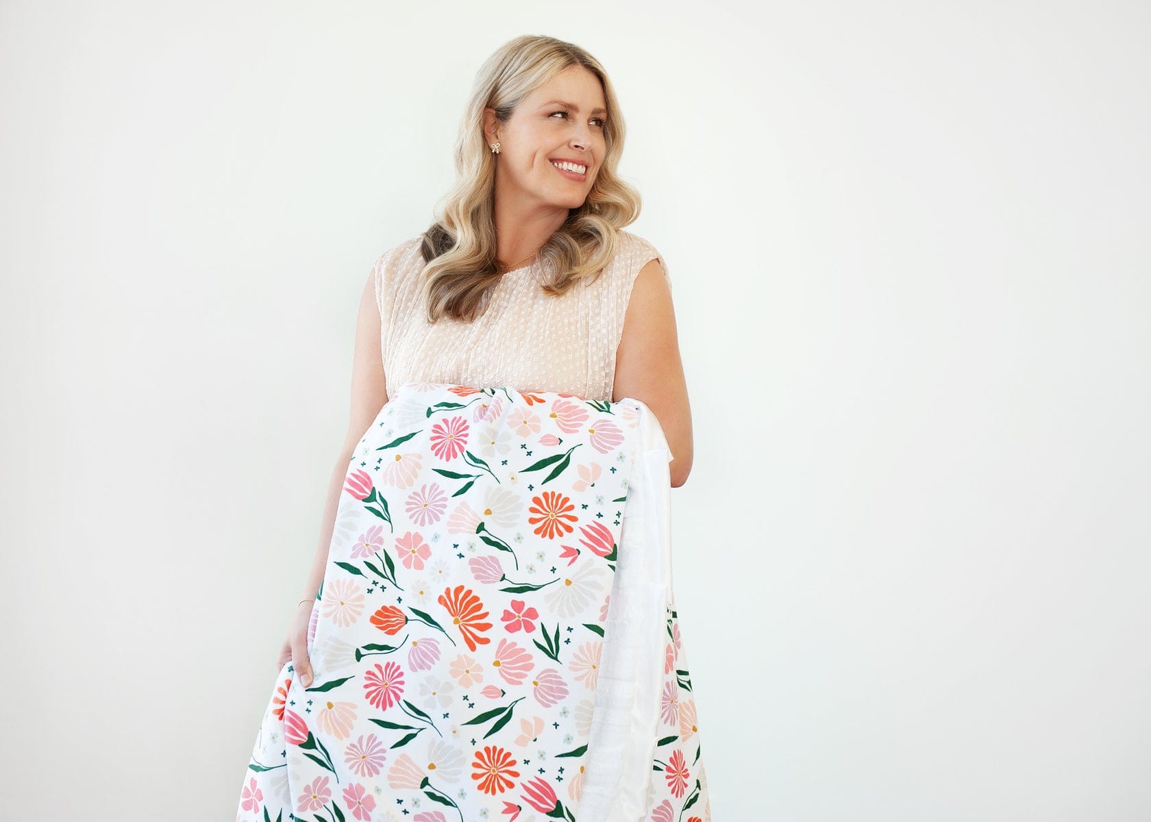 Soft Baby Bloom Blanket - Cozy & Breathable for Newborns & Infants - Perfect for Nursery, Swaddling, Stroller & Photo Shoots