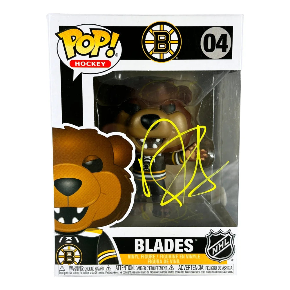 Derek Forbort Autographed Funko Pop #04 - Boston Bruins NHL Hockey Signed Collectible with JSA COA - Perfect for Hockey Fans, Sports Memorabilia Collectors & Gift Giving