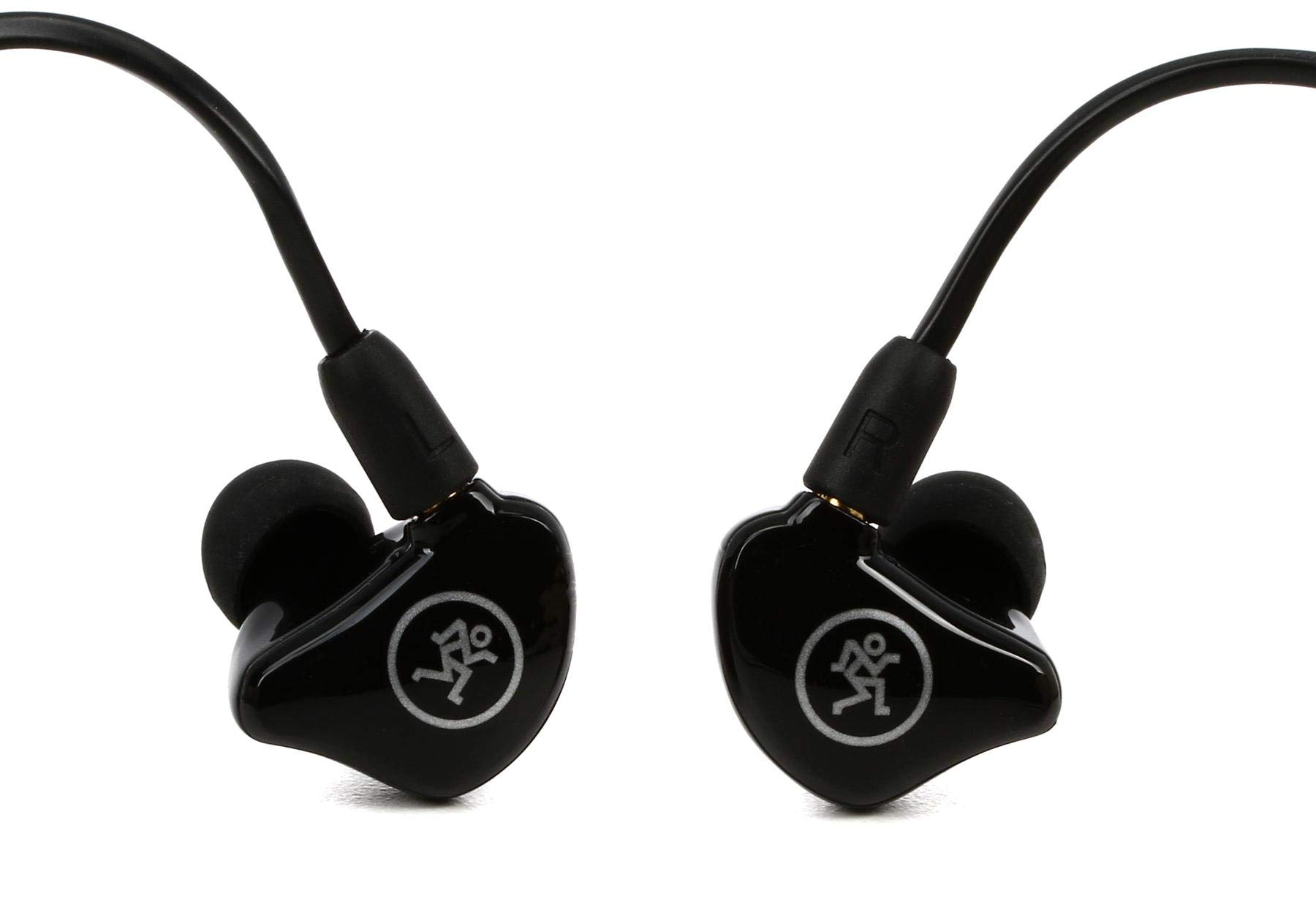 Mackie MP-220 Professional Studio Monitor Earphones - High-Fidelity Sound for Music Production, DJing & Audio Mixing - Perfect for Recording Studios, Live Performances & Critical Listening