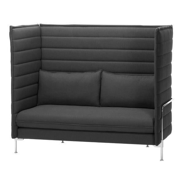 Alcove Highback Sofa - Two Seater Loveseat for Small Spaces | Modern Living Room Furniture for Apartments & Cozy Homes