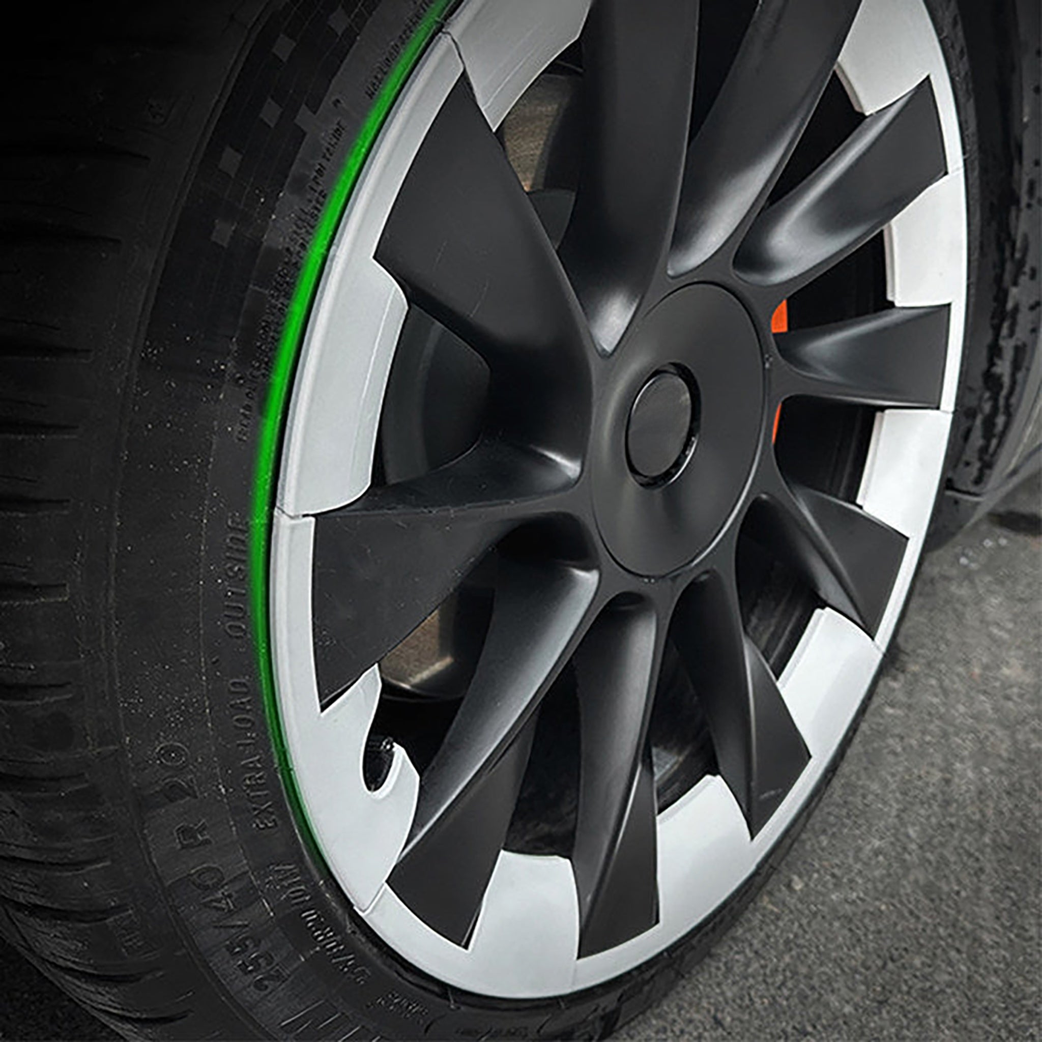 Tesla Model Y 20'' Induction Wheels Rim Protector - Durable Alloy Wheel Guards for Enhanced Protection & Style | Perfect for Daily Commuting & Road Trips