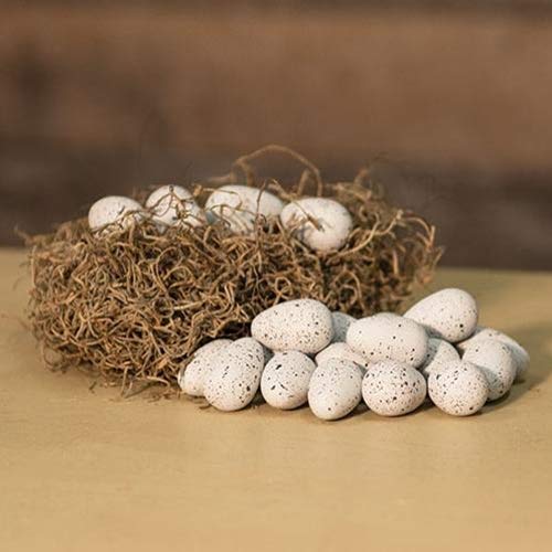 Speckled Easter Eggs - 24 Pack Bulk Fillable Plastic Eggs for Easter Egg Hunts, Party Favors, and Spring Decorations