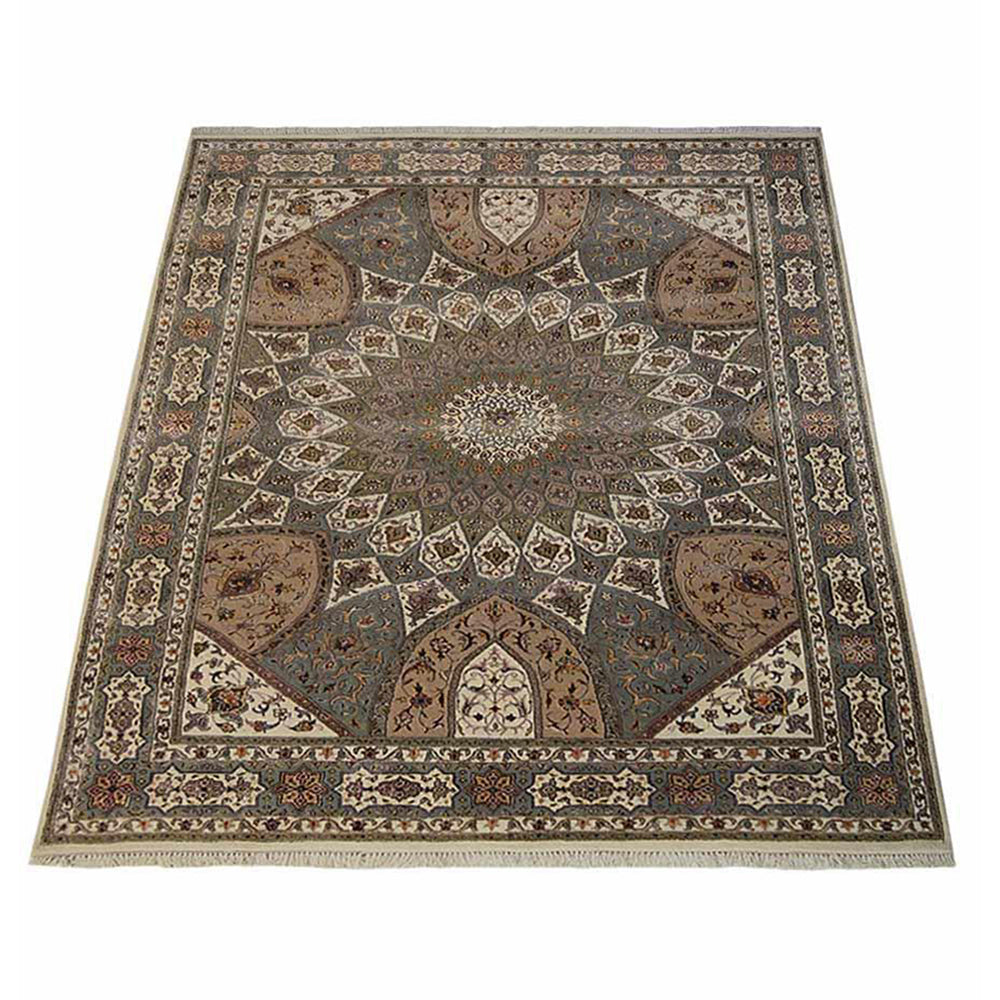 Hand-Knotted Persian Rug - Authentic Traditional Design, Premium Wool, Durable & Luxurious - Perfect for Living Room, Bedroom, or Office Decor