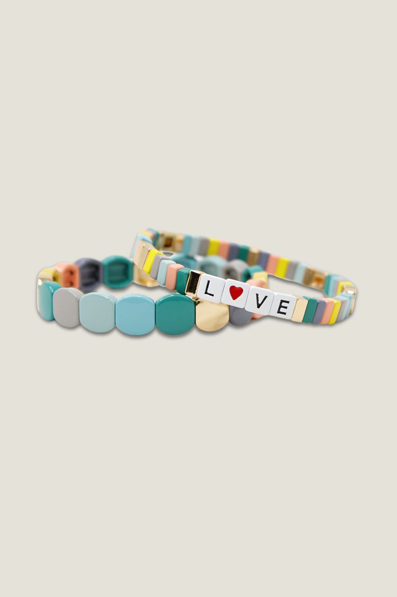 Duo Love Bracelet - Pastel Blue Couple Bracelets for Women & Men | Romantic Gift for Anniversary, Valentine's Day | Matching Friendship Jewelry for Couples & Best Friends