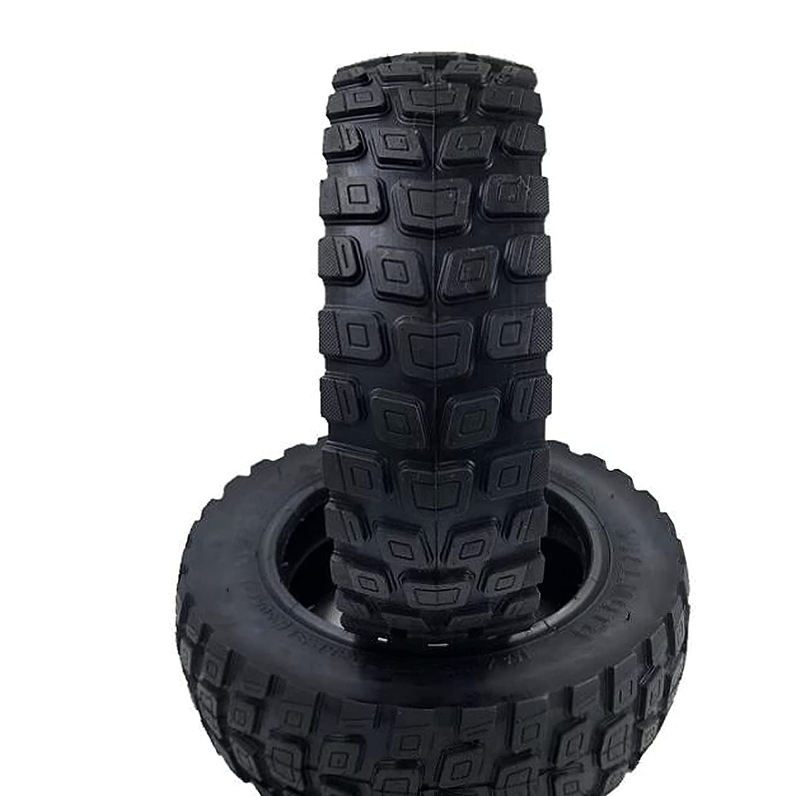 JYCCH 10 Inch Tubeless Electric Scooter Replacement Tires - 255x80mm Durable Rubber Wheels for Smooth Ride | Perfect for Commuting, Urban Travel & Last-Mile Transportation (Black)