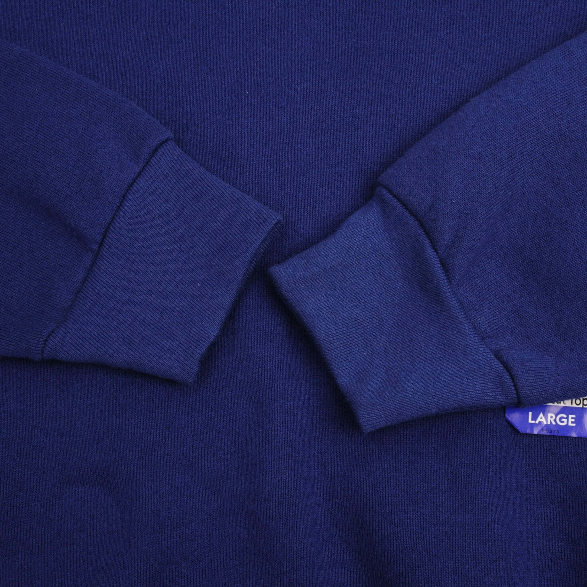 Vintage Fruit of the Loom Blue Crewneck Sweatshirt 1992 Large Deadstock - Retro 90s Style Unisex Pullover for Casual Wear & Street Fashion