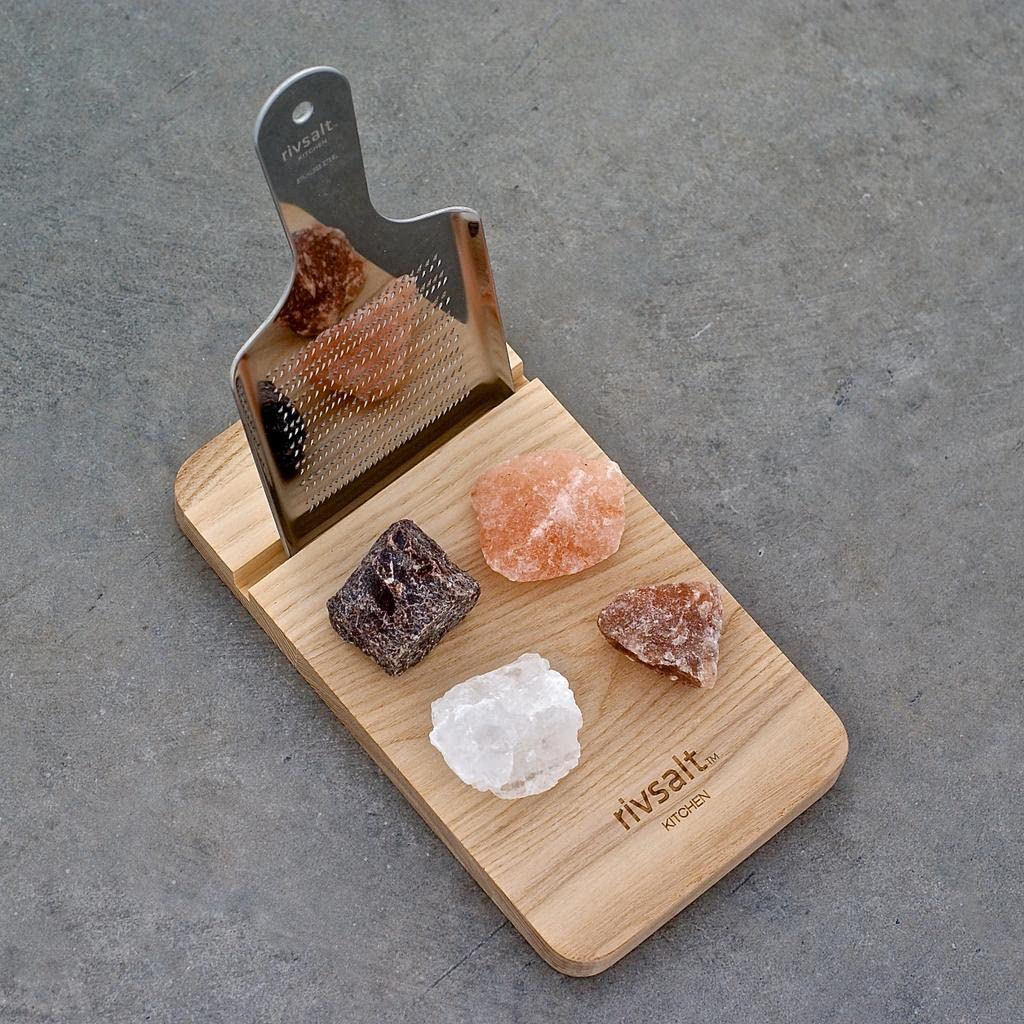 Rivsalt - Premium Himalayan Pink Salt for Cooking, Baking & Seasoning | Natural Mineral-Rich Gourmet Salt for Healthy Meals, Grilling & Food Presentation