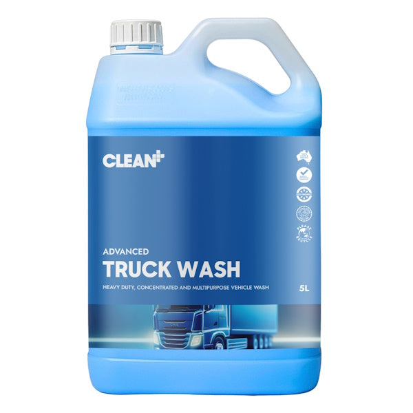 Clean Plus Advanced Truck Wash - Heavy Duty Vehicle Detergent for Semi Trucks & Trailers - Perfect for Fleet Cleaning & Commercial Vehicle Maintenance