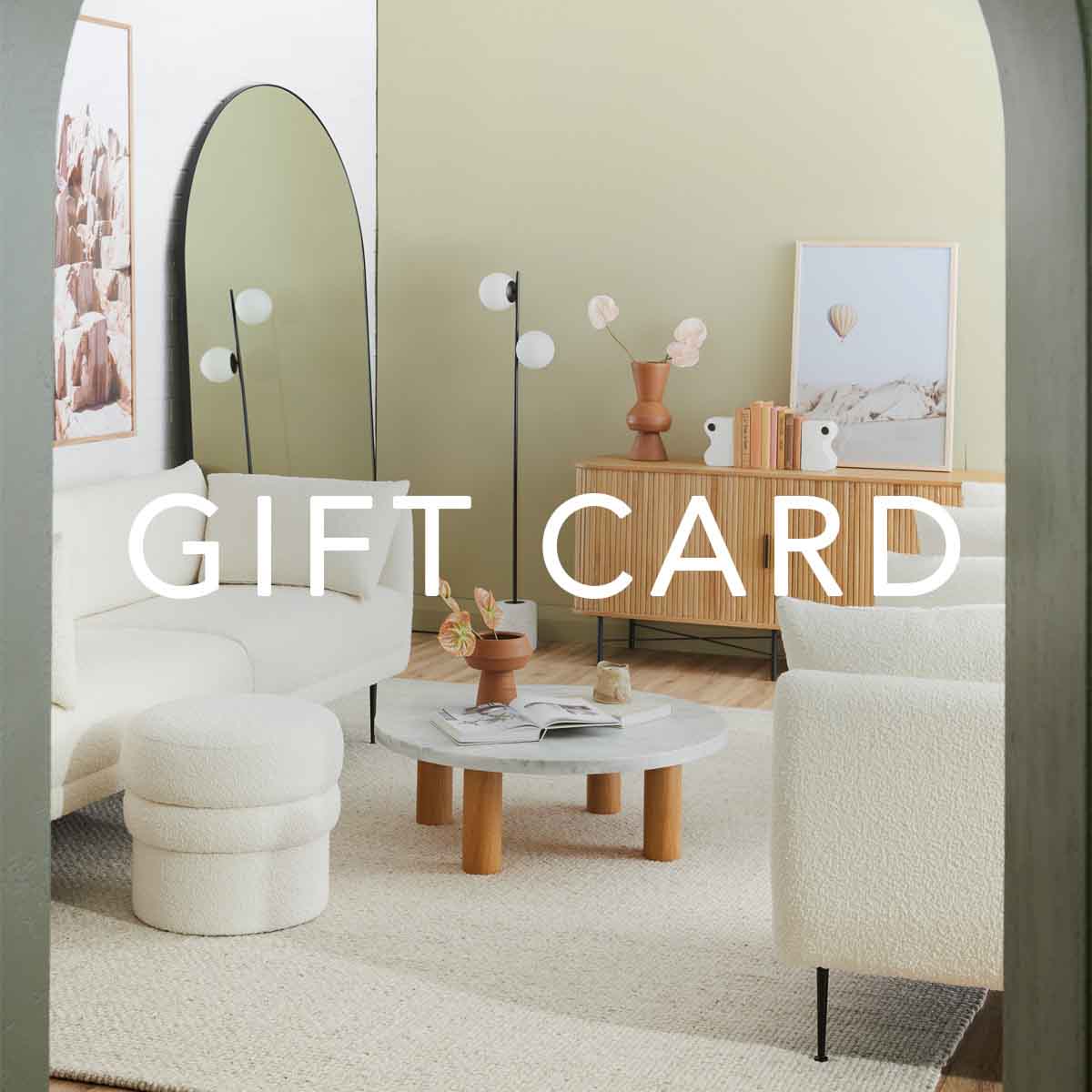 Life Interiors Gift Card - Perfect for Home Decor, Housewarming & Special Occasions - Online & In-Store Use