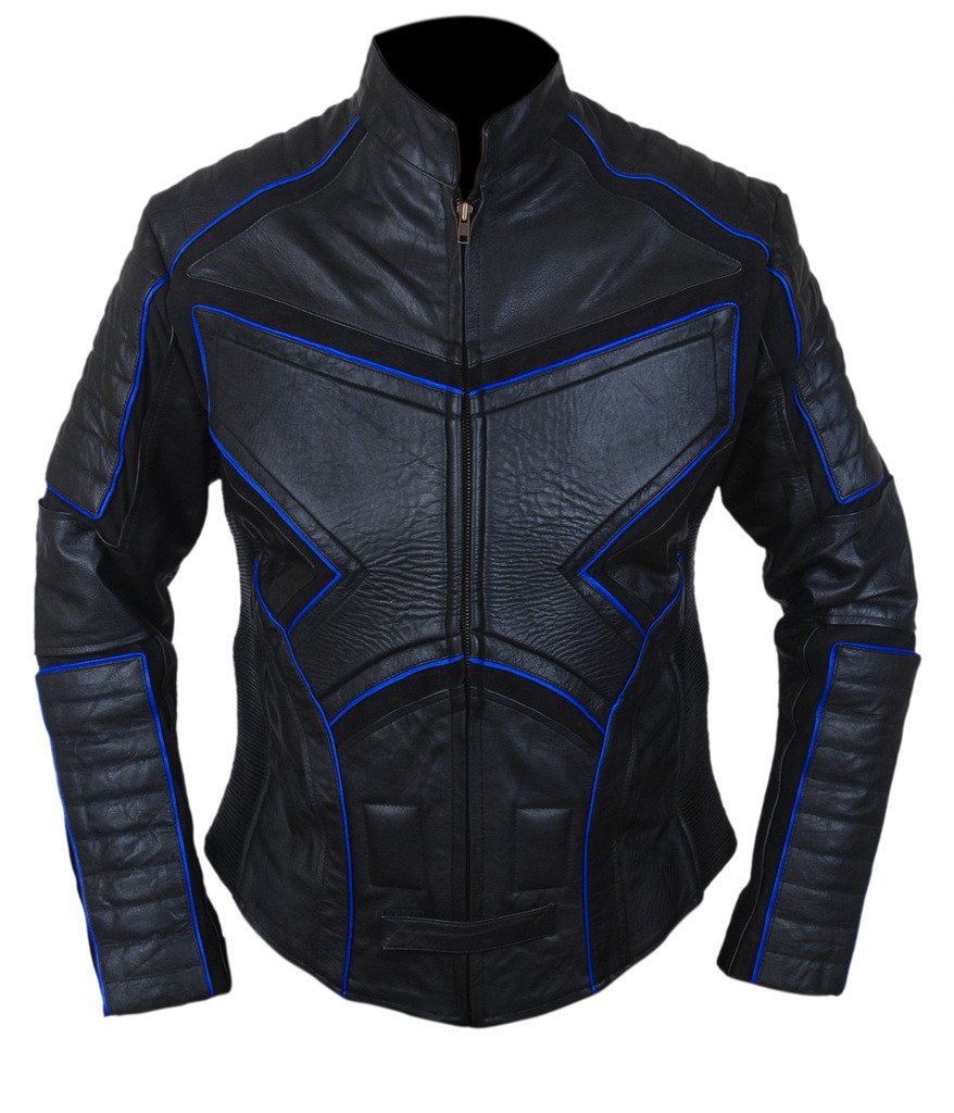 F&H Men's Superhero United Jacket - Lightweight Windbreaker for Cosplay, Halloween & Comic Con - Marvel DC Avengers Inspired Costume Jacket for Men