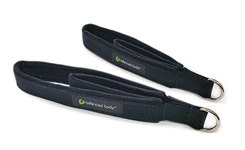 Balanced Body Double Loops - Premium Foot & Hand Straps for Pilates Equipment | Durable Workout Accessories for Home Gym & Studio | Ideal for Reformer Exercises & Strength Training (1 Pair)