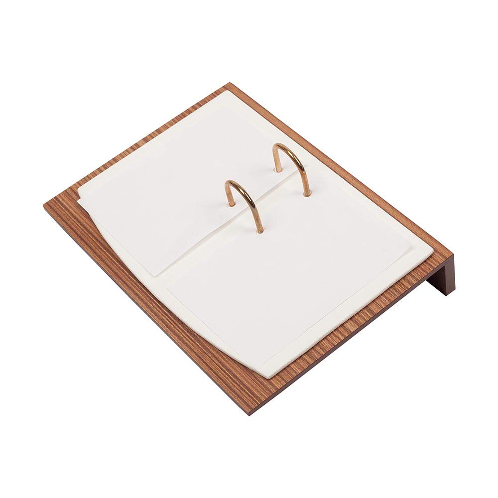 Premium Leather & Wood Desk Organizer Set - 11 Pcs Luxury Office Accessories with Double Tray, Desk Supplies for Home & Office (White) - Perfect for Executive Desks, Workstations & Home Office Organization